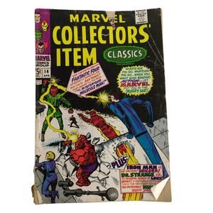 Marvel Collectors' Item Classics April 1968 Silver Age Comic Book Good Condition